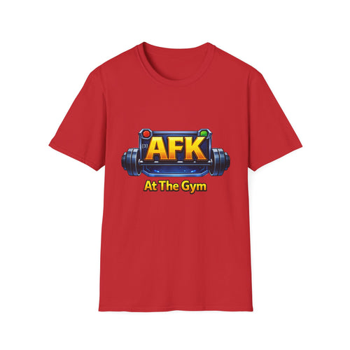 AFK At The Gym — Funny Gamer Workout Tee