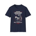 Human Limitations Removed: Initiating Bulk Protocol Fitness Tee